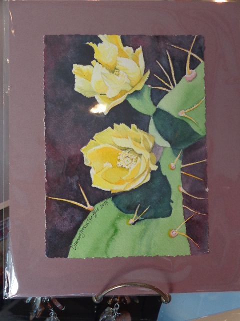 4x6 original watercolor
