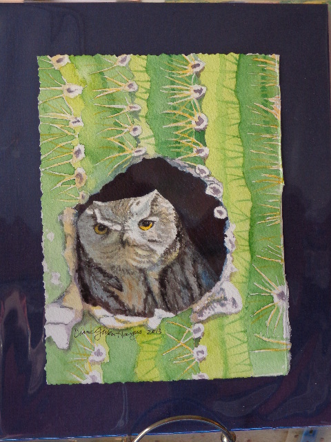 4x6 original watercolor